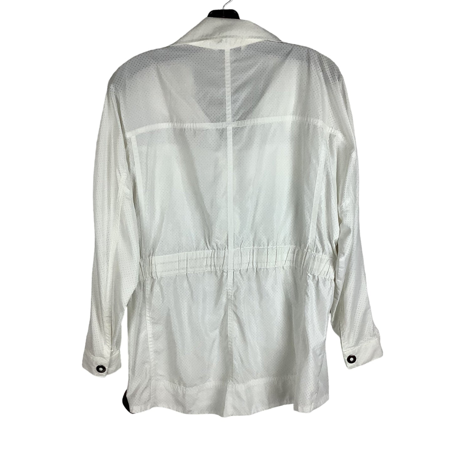 Jacket Windbreaker By Cabi In White, Size: Xs