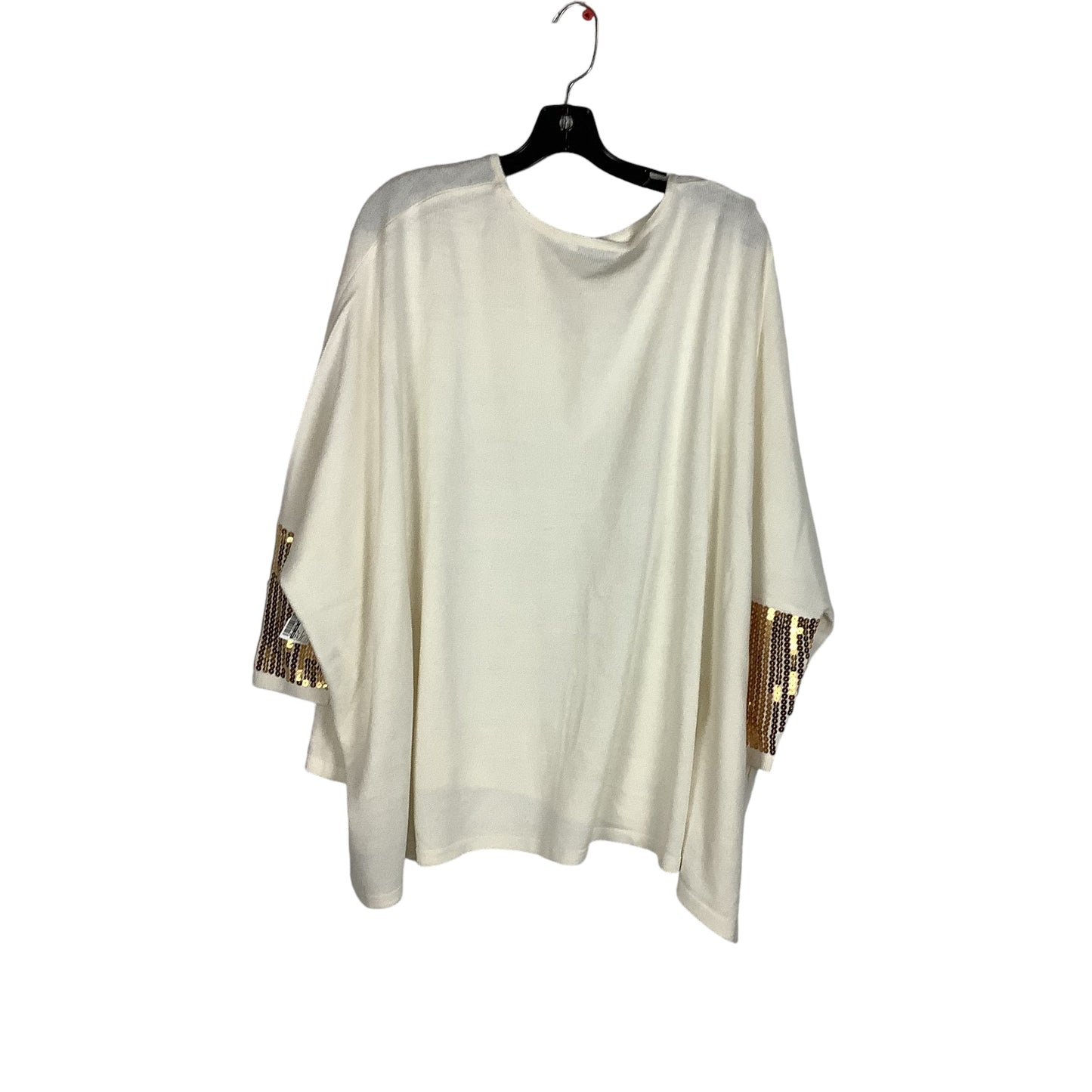 Top Long Sleeve By New York And Co In White, Size: L