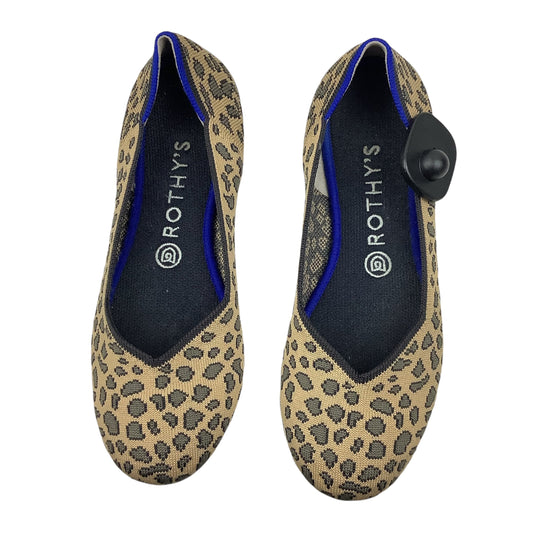 Shoes Designer By Rothys In Animal Print, Size: 8.5