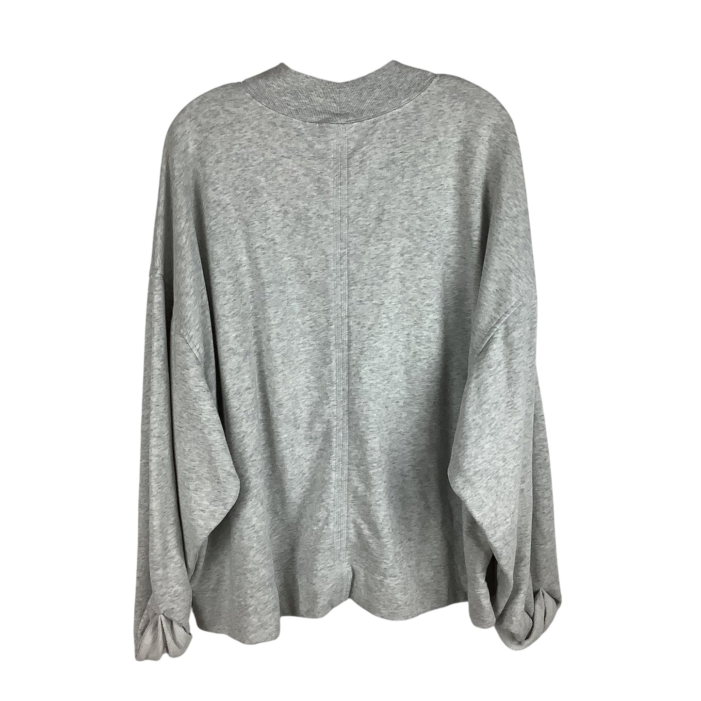 Sweatshirt Crewneck By Old Navy In Grey, Size: Xxl