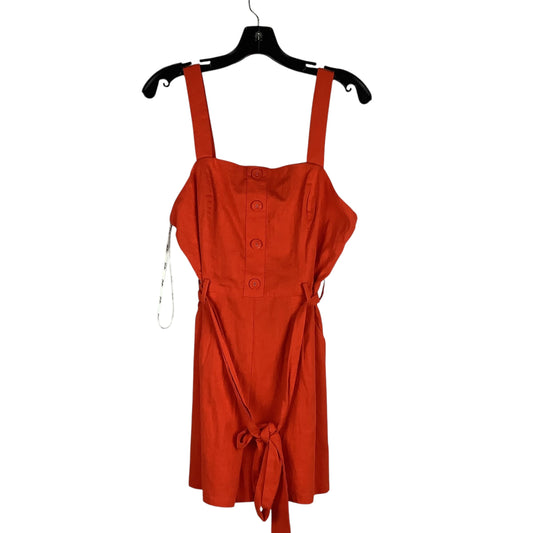 Romper By Clothes Mentor In Orange, Size: L