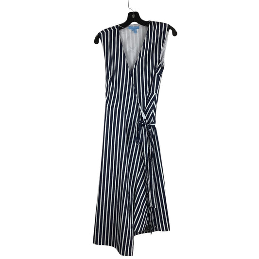 Dress Casual Midi By Draper James In Striped Pattern, Size: 4