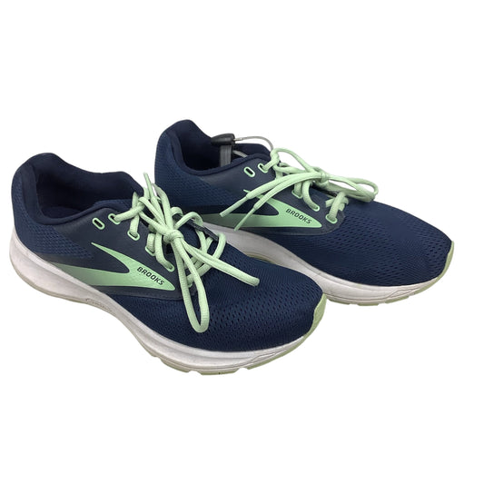 Shoes Athletic By Brooks In Blue, Size: 9