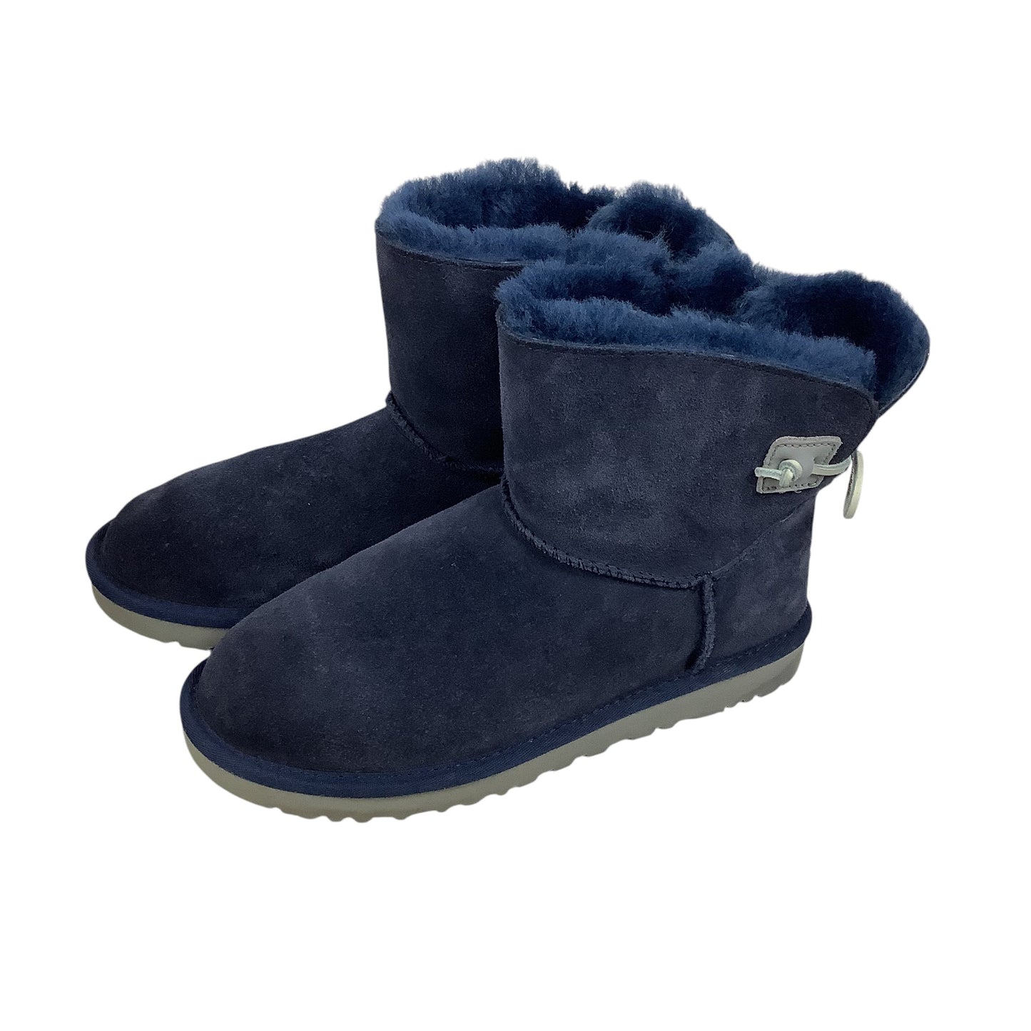 Boots Designer By Ugg In Blue, Size: 8