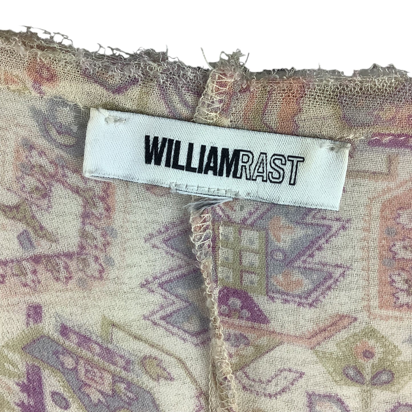 Top Long Sleeve By William Rast In Multi-colored