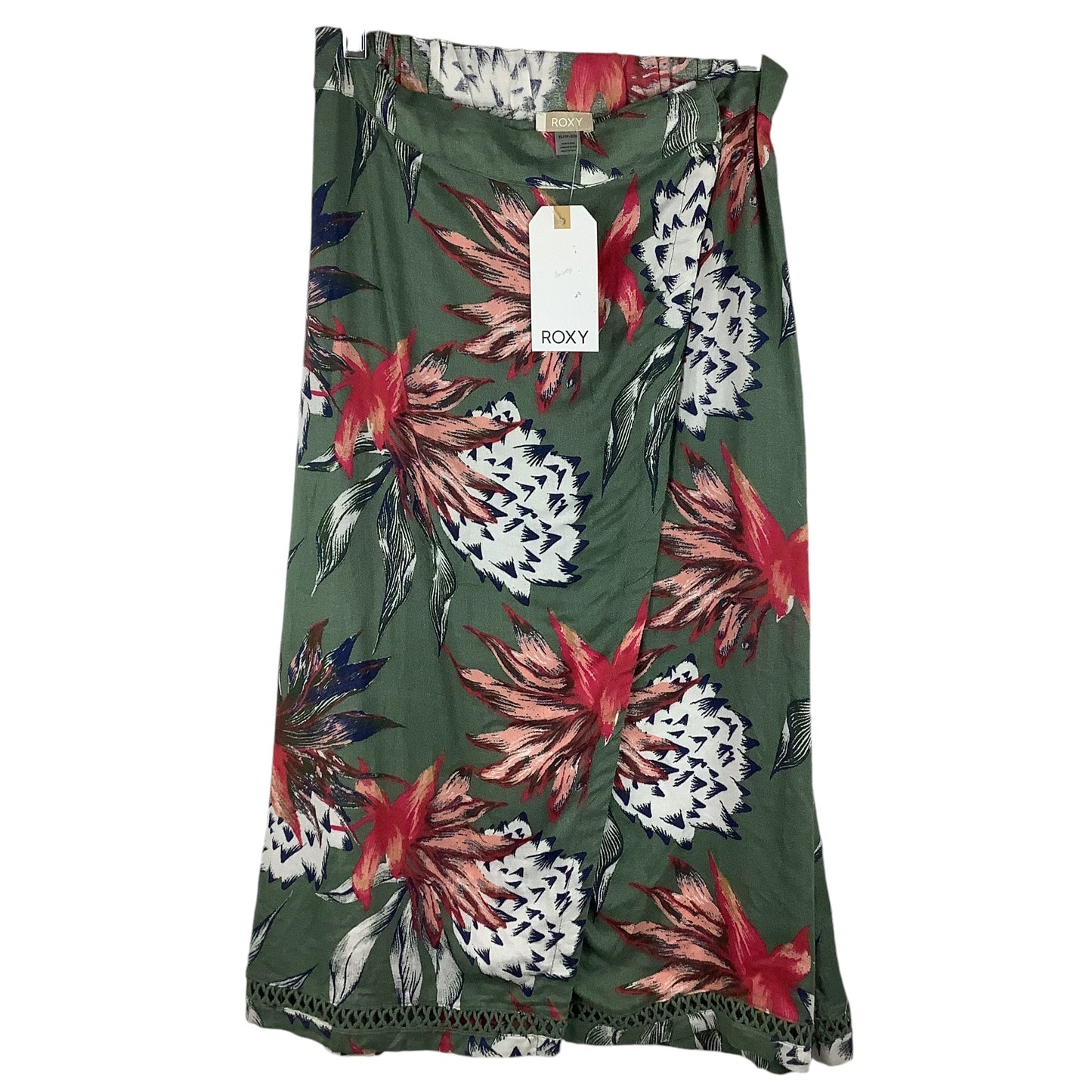 Skirt Midi By Roxy In Green, Size: Xs