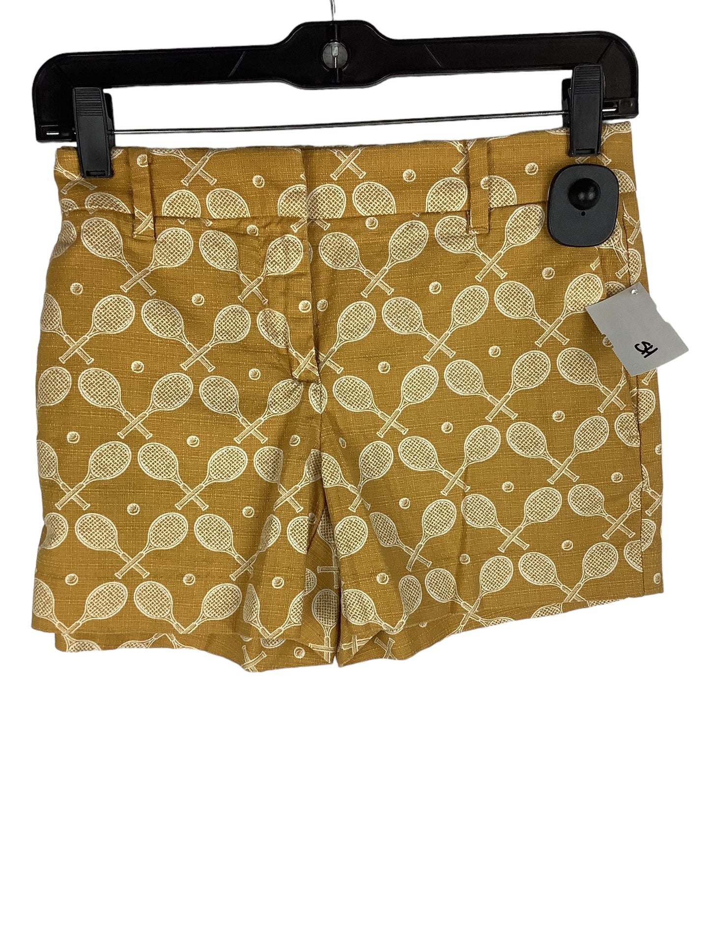 Yellow Shorts Ann Taylor, Size 0