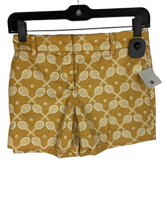 Yellow Shorts Ann Taylor, Size 0