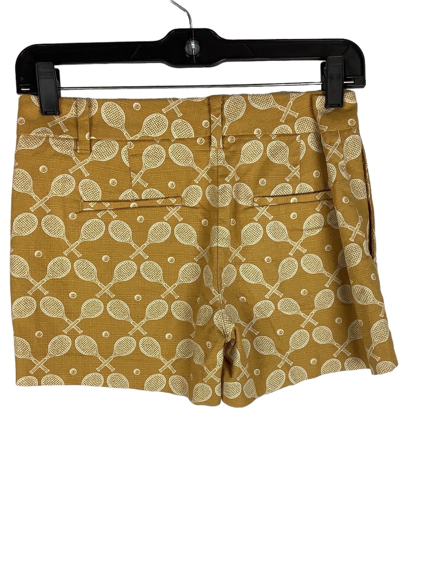 Yellow Shorts Ann Taylor, Size 0