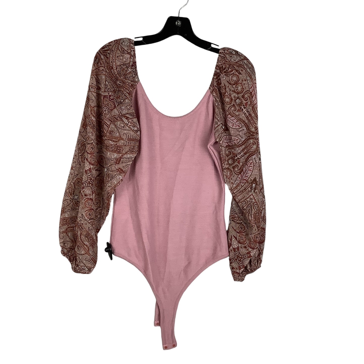 Bodysuit By Pink Lily In Pink, Size: M