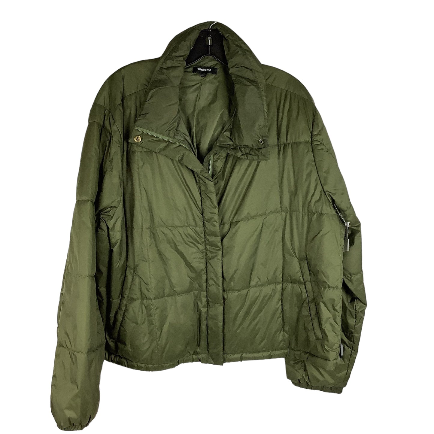 Green Jacket Puffer & Quilted Madewell, Size 2x