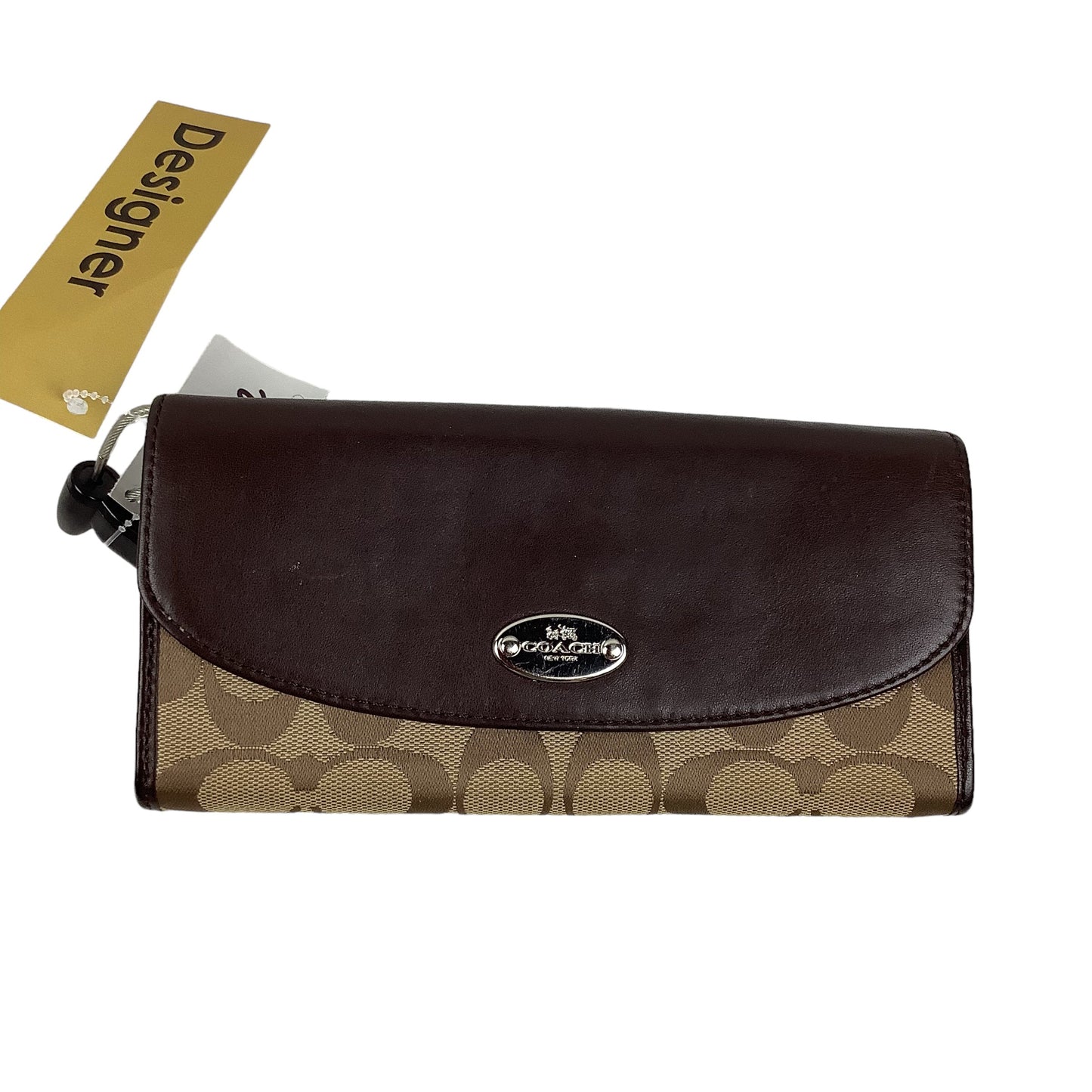 Wallet Designer Coach, Size Medium