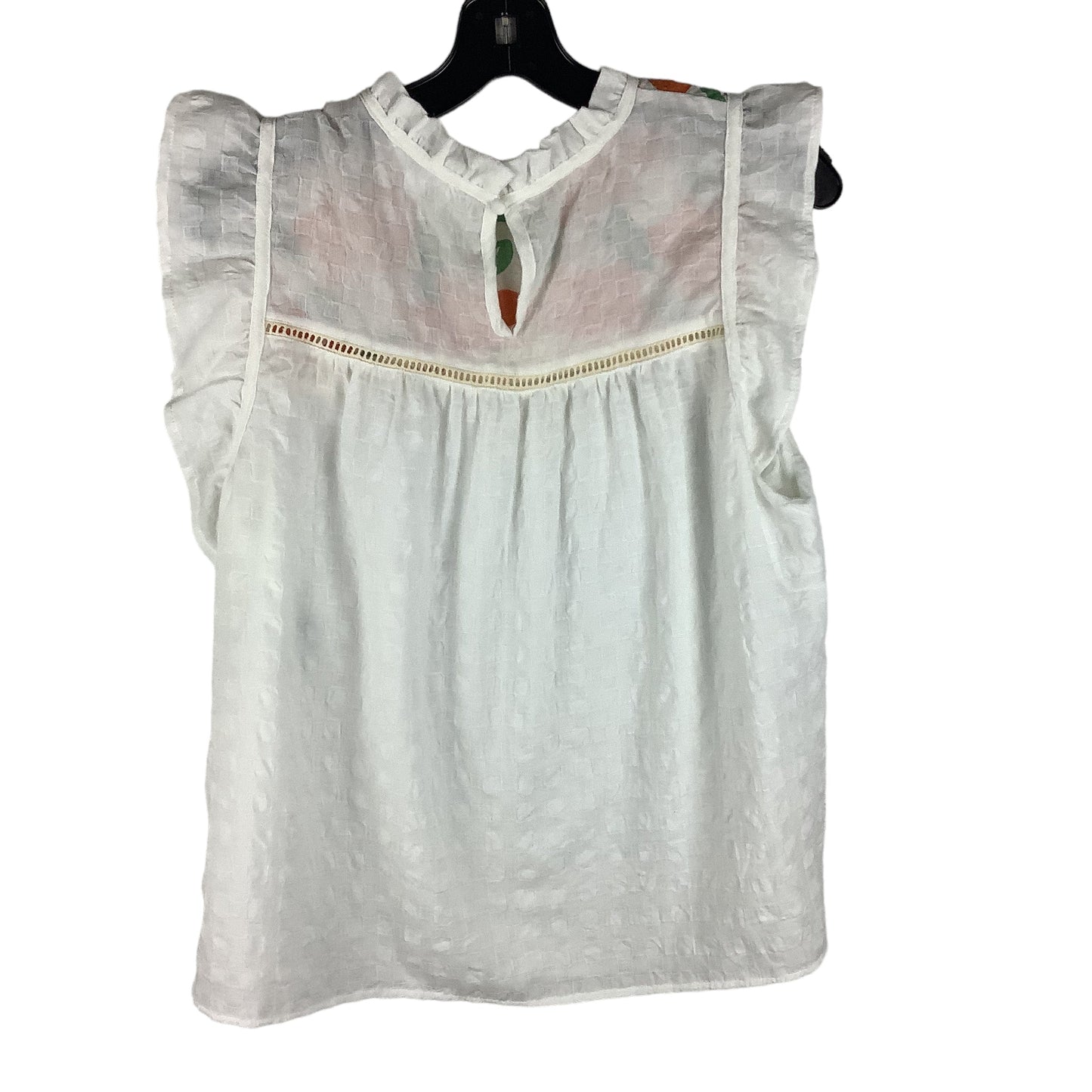 White Top Short Sleeve Thml, Size M