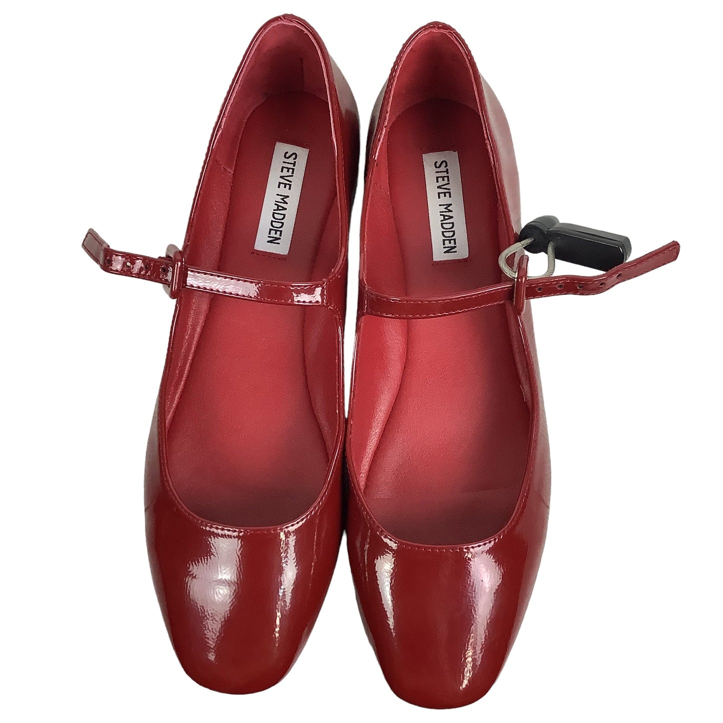 Red Shoes Flats Steve Madden, Size 10.5