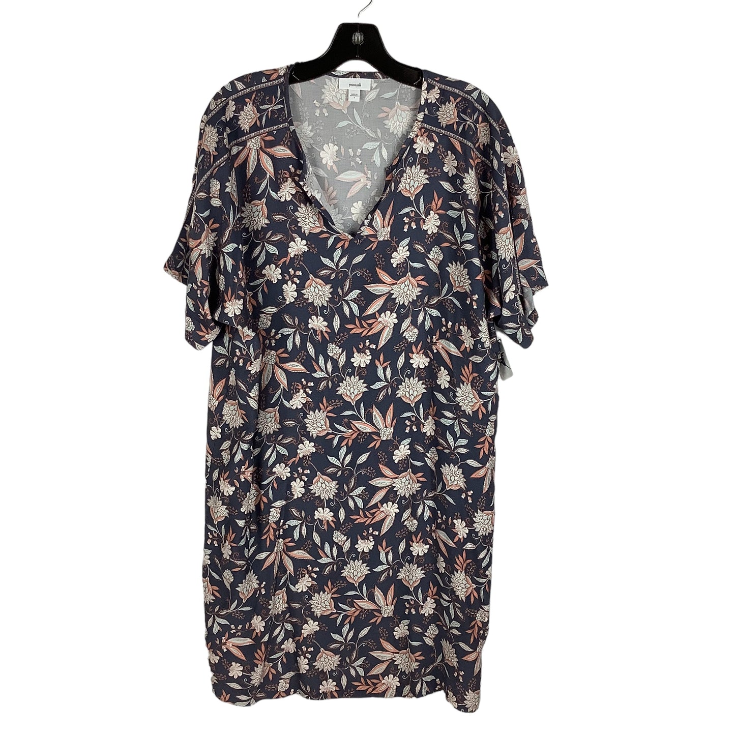 Floral Print Dress Casual Midi Pure Jill, Size S