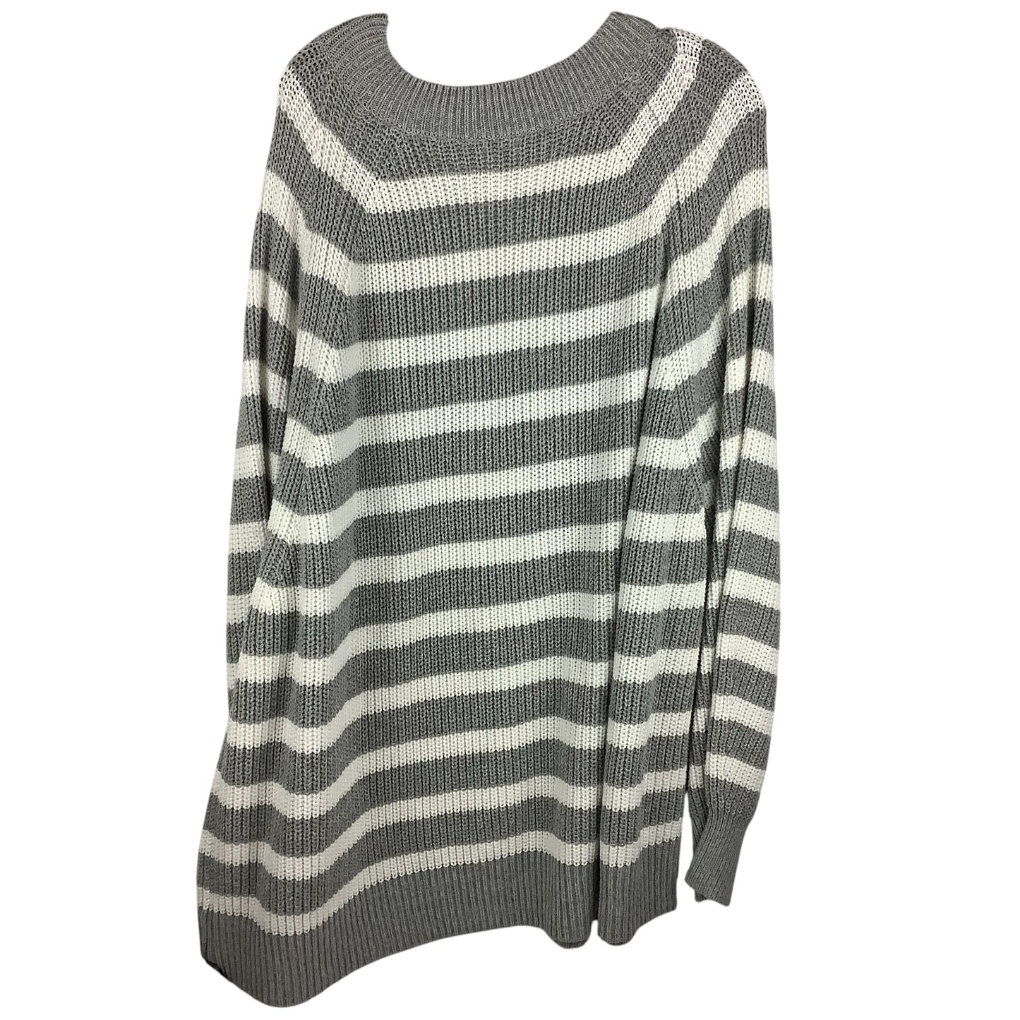 Sweater By A New Day In Grey, Size: 4x