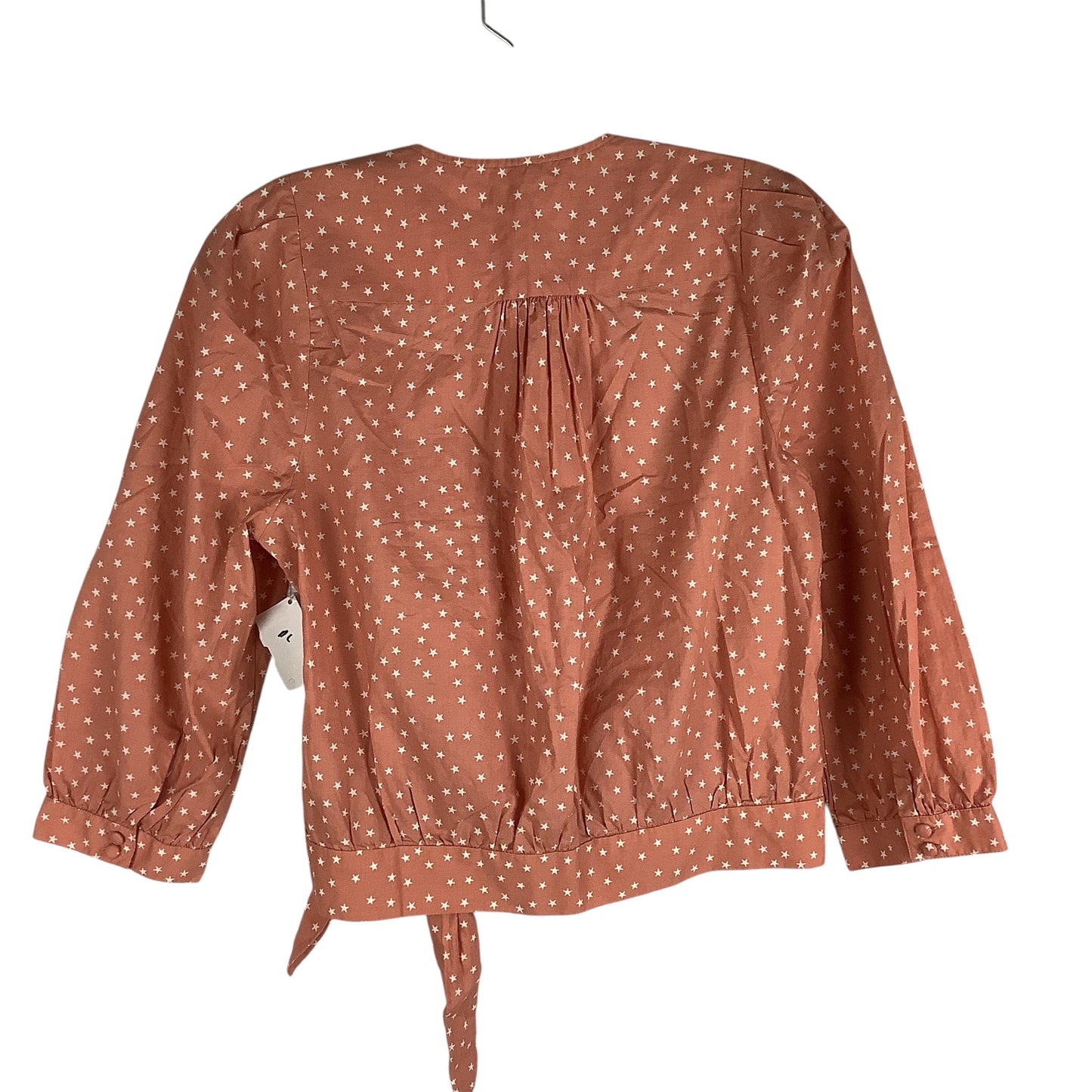 Top Long Sleeve By Madewell In Pink, Size: S