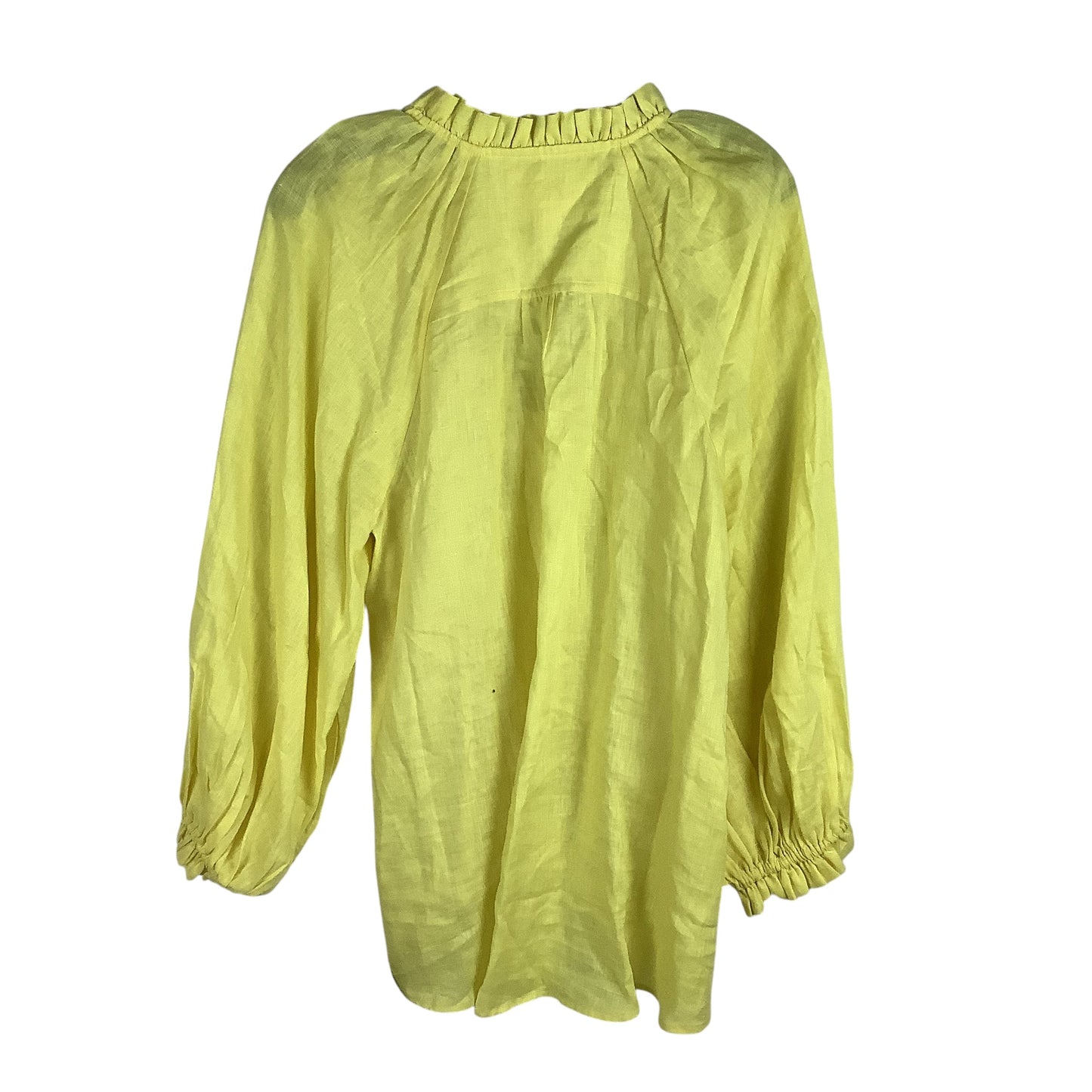 Top Long Sleeve By Maeve In Yellow, Size: Xl