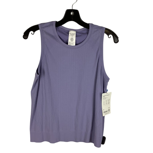 Athletic Tank Top By Athleta In Purple, Size: S