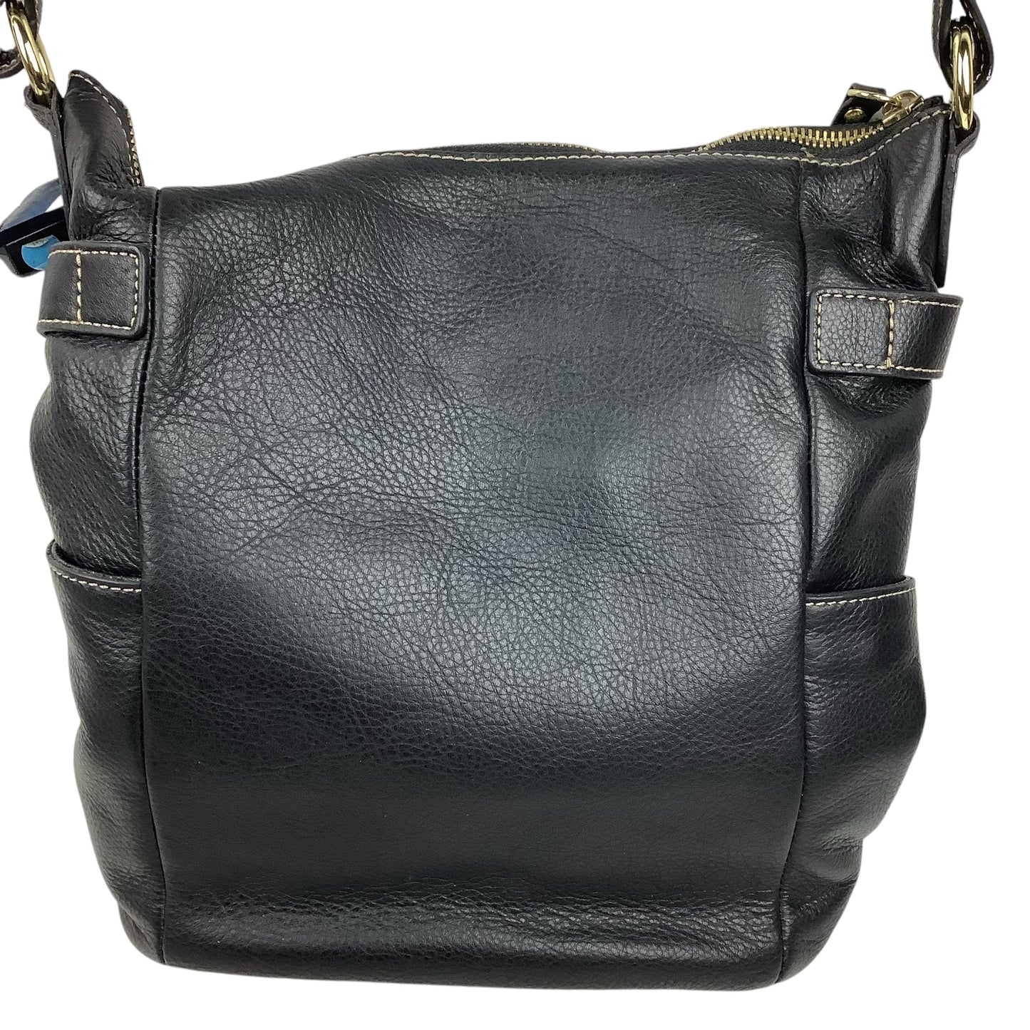 Handbag Leather By Franco Sarto, Size: Medium