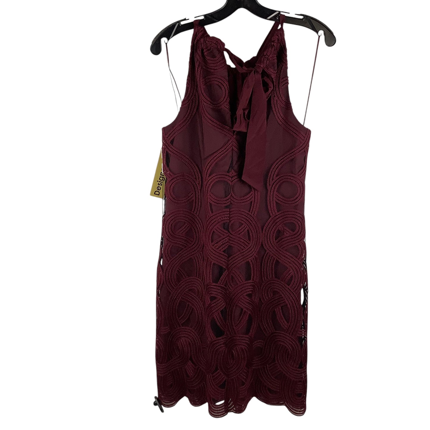 Dress Designer By Trina Turk In Maroon, Size: S