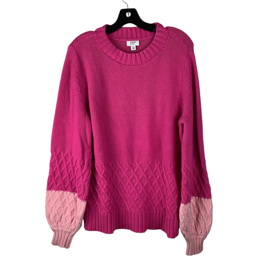 Sweater By Crown And Ivy In Pink, Size: Xl