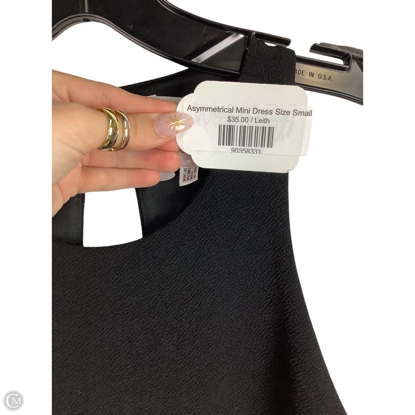 Dress Work By Leith In Black, Size: S