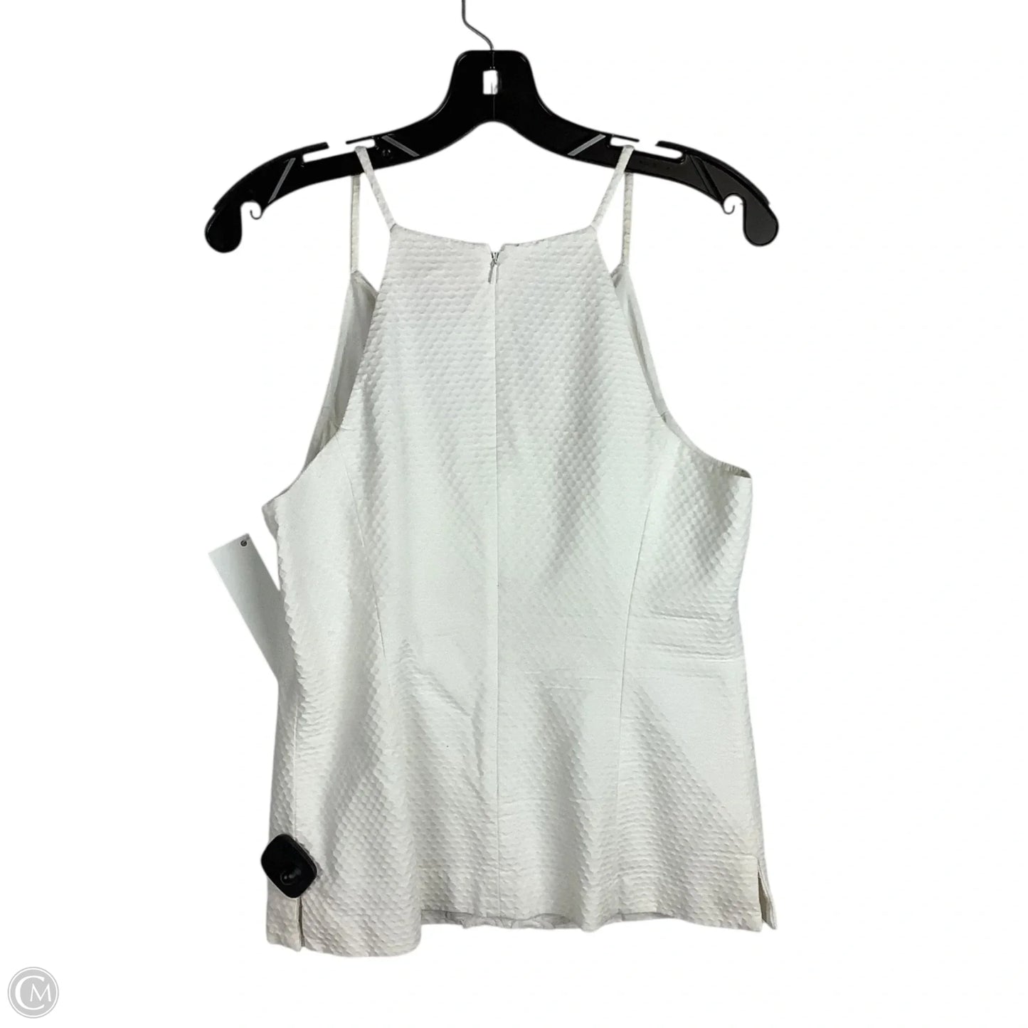 Top Sleeveless Designer By Lilly Pulitzer In White, Size: 8