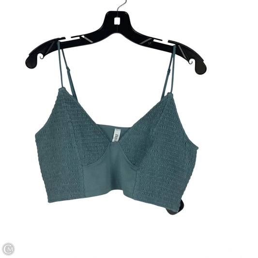 Top Sleeveless By Zenana Outfitters In Blue, Size: 1x