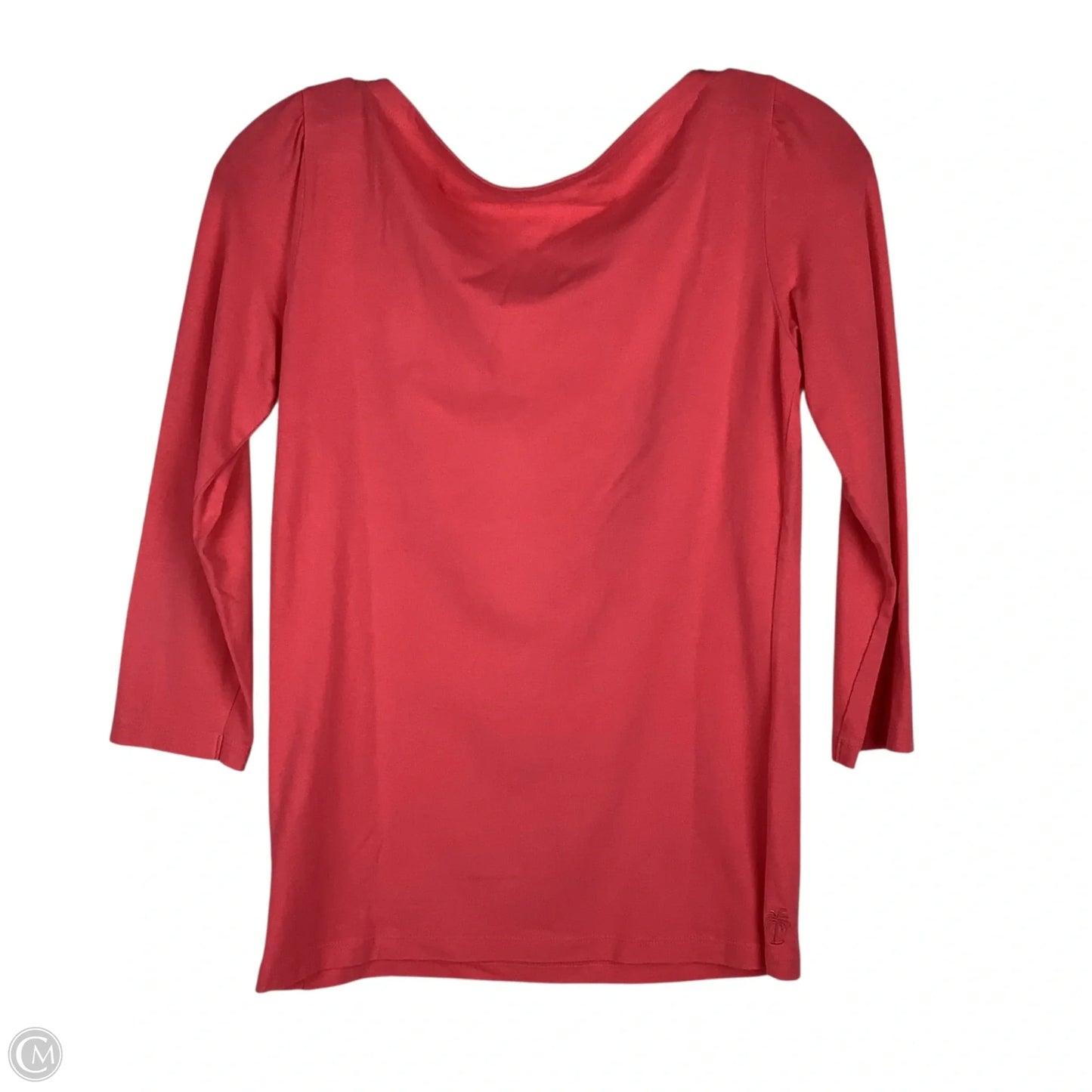 Top Long Sleeve Designer By Lilly Pulitzer In Pink, Size: S