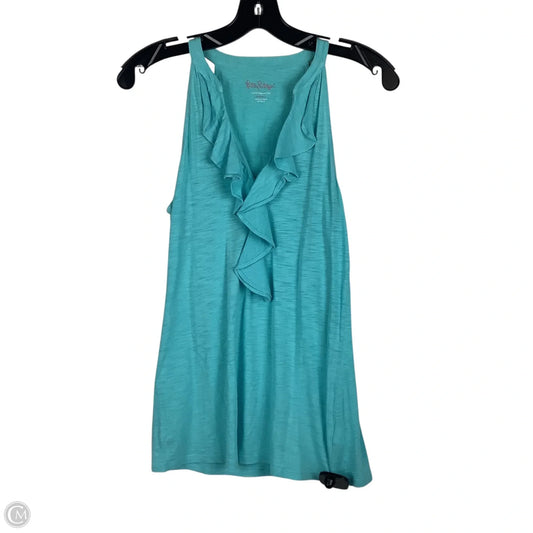 Top Sleeveless Designer By Lilly Pulitzer In Blue, Size: Xs