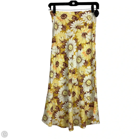 Skirt Maxi By Altard State In Yellow, Size: Xs