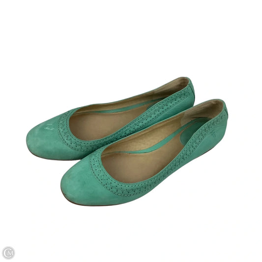 Shoes Designer By Frye In Teal, Size: 9.5