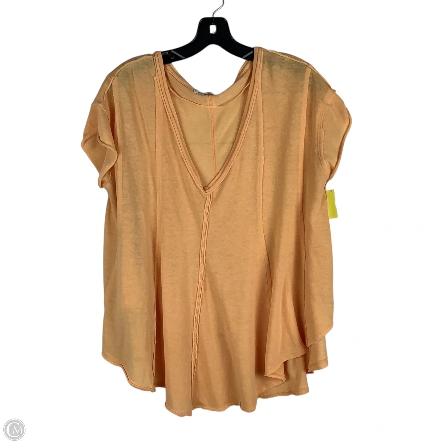 Top Short Sleeve By We The Free In Orange, Size: S