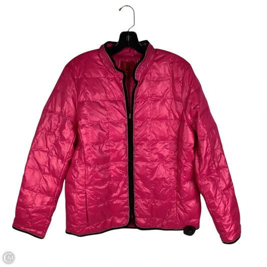 Jacket Puffer & Quilted By Clothes Mentor In Pink, Size: Est. M