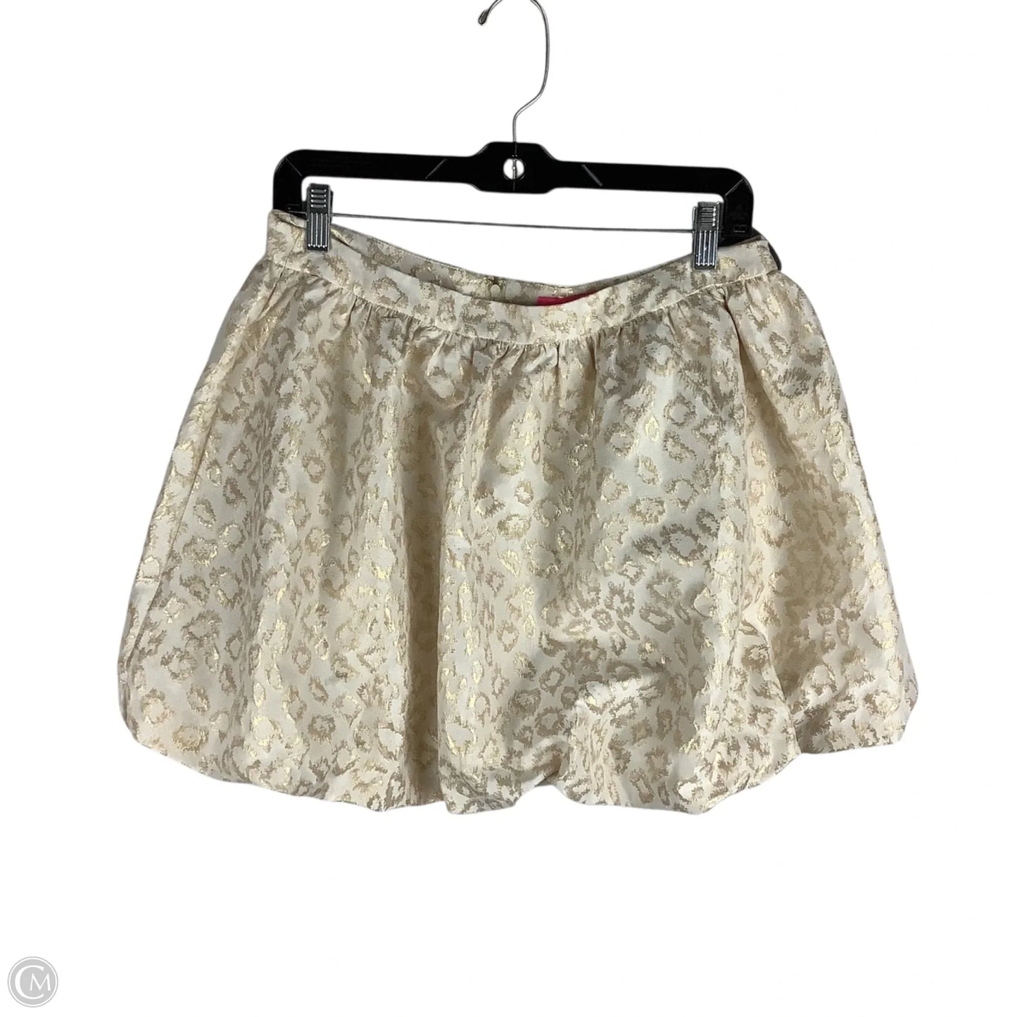 Skirt Designer By Lilly Pulitzer In Gold, Size: 10