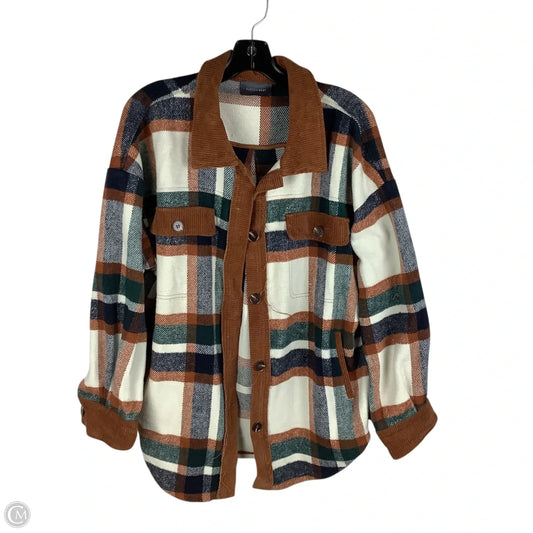 Jacket Other By Clothes Mentor In Brown, Size: Est. L