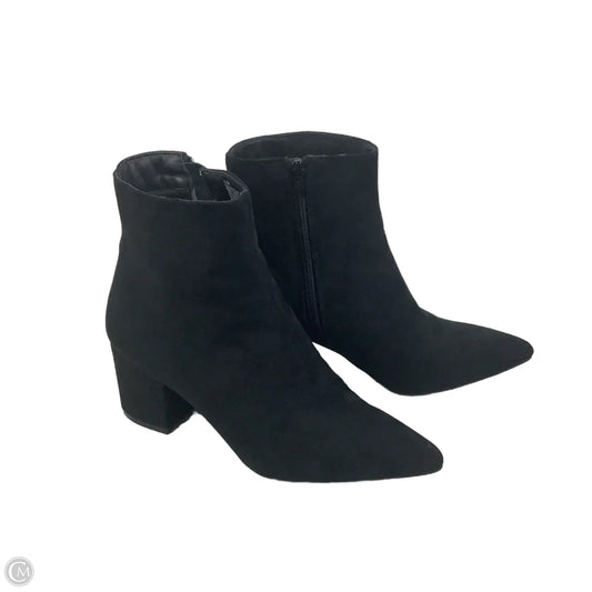 Boots Ankle Heels By Sugar In Black, Size: 6.5