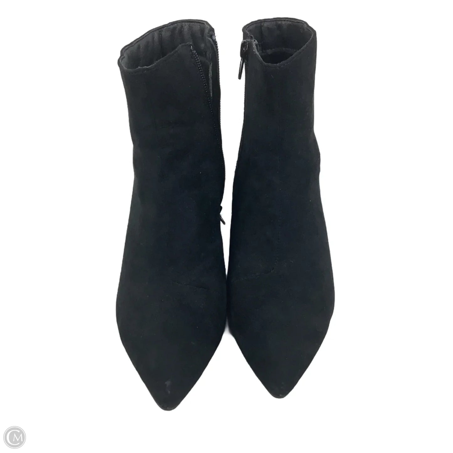 Boots Ankle Heels By Sugar In Black, Size: 6.5