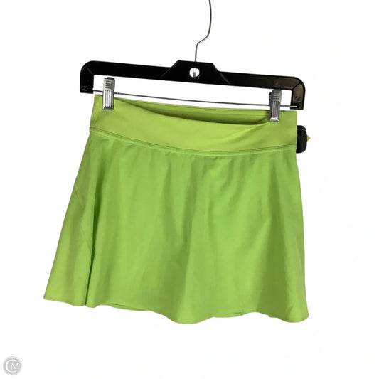 Athletic Skort By Lululemon In Green, Size: 4