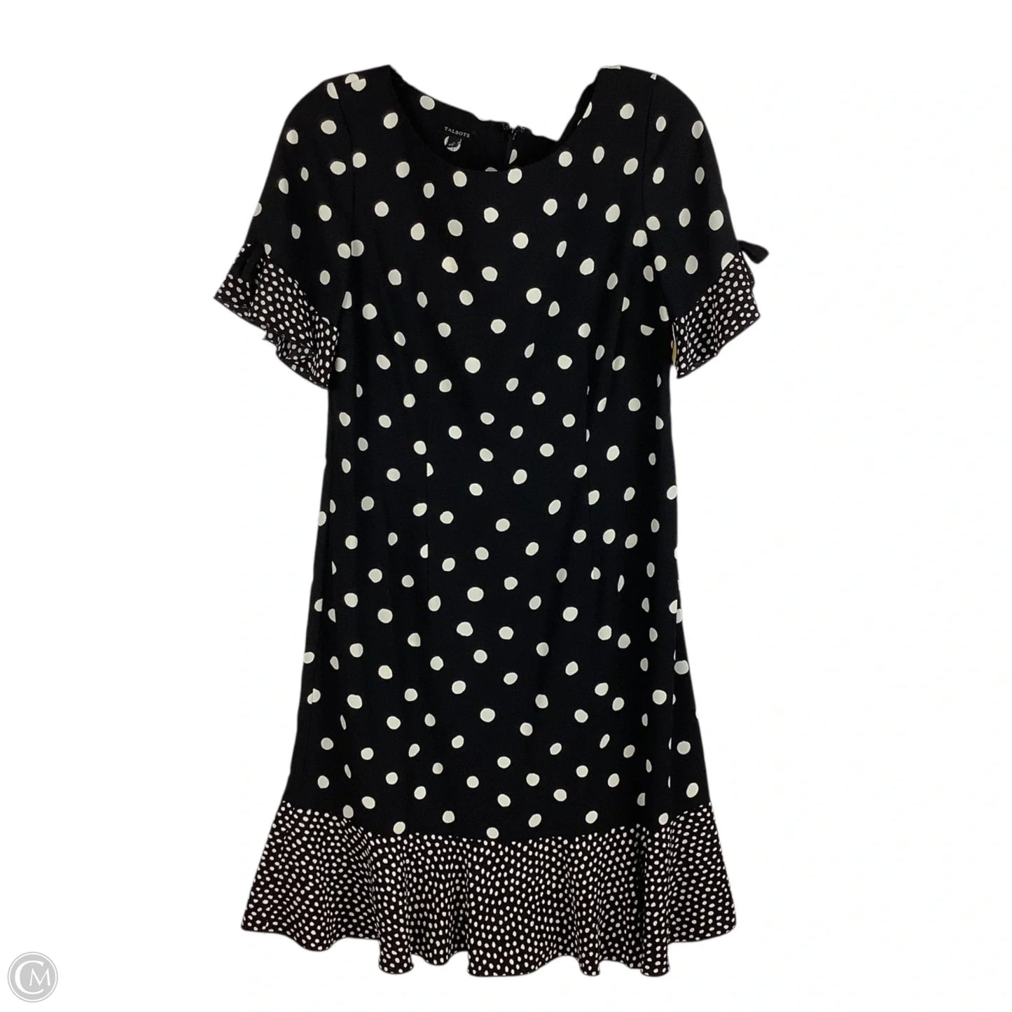 Dress Work By Talbots In Polkadot Pattern, Size: 4