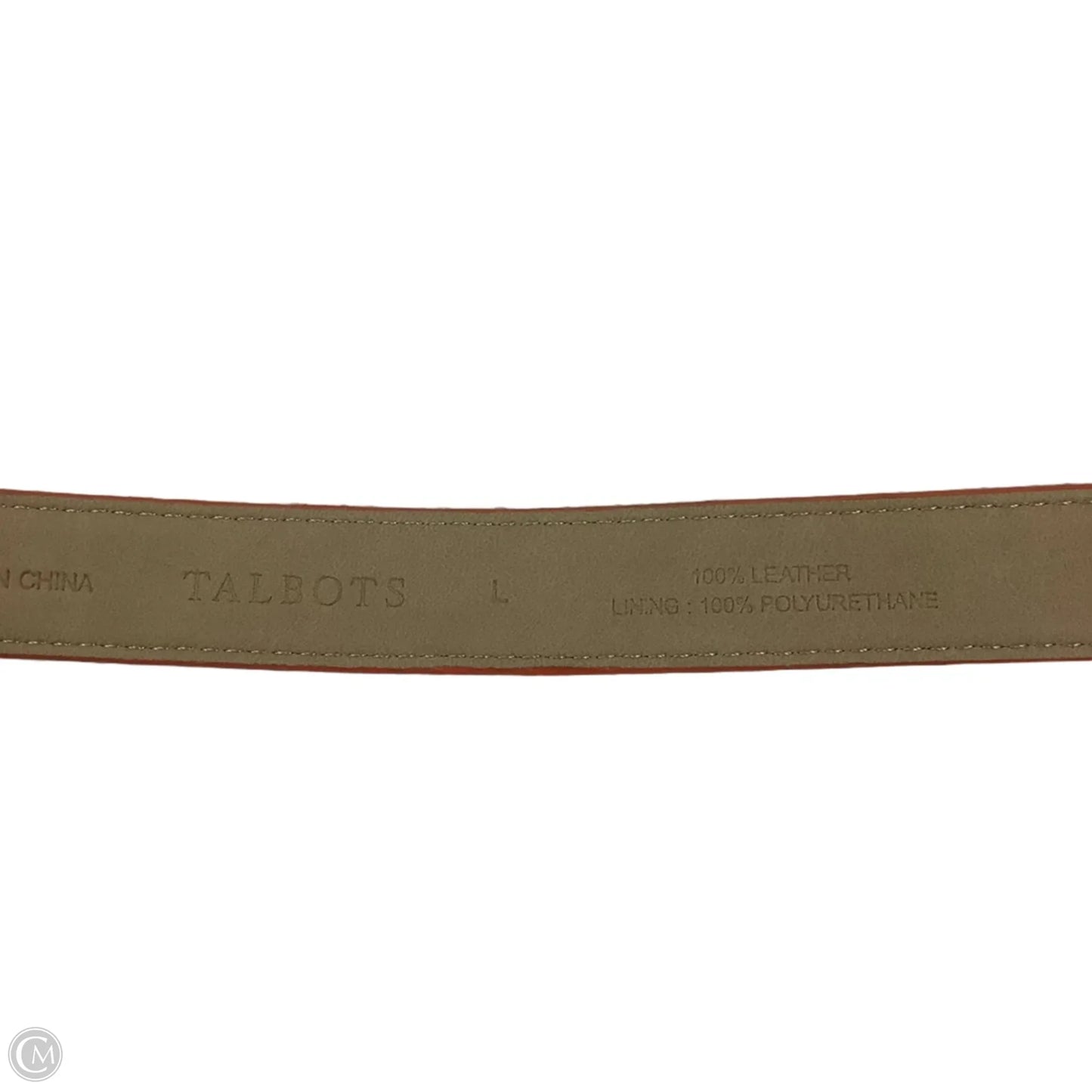Belt Leather By Talbots Size L