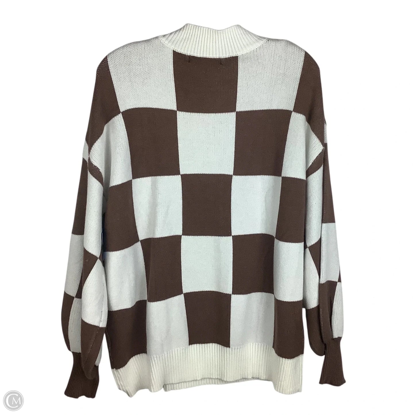 Sweater By Zesica In Brown, Size: L