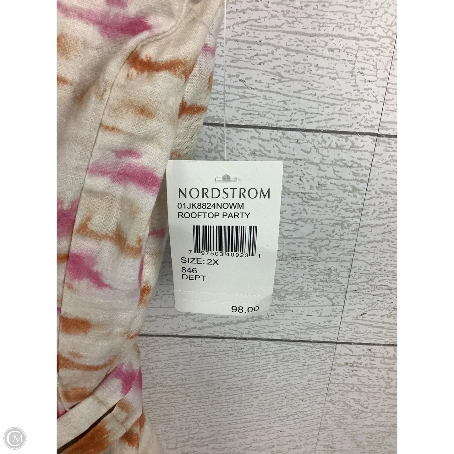 Romper By Blanknyc In Orange & Pink, Size: 2x