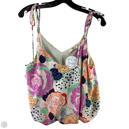 Top Sleeveless By Entro In Multi-colored, Size: S