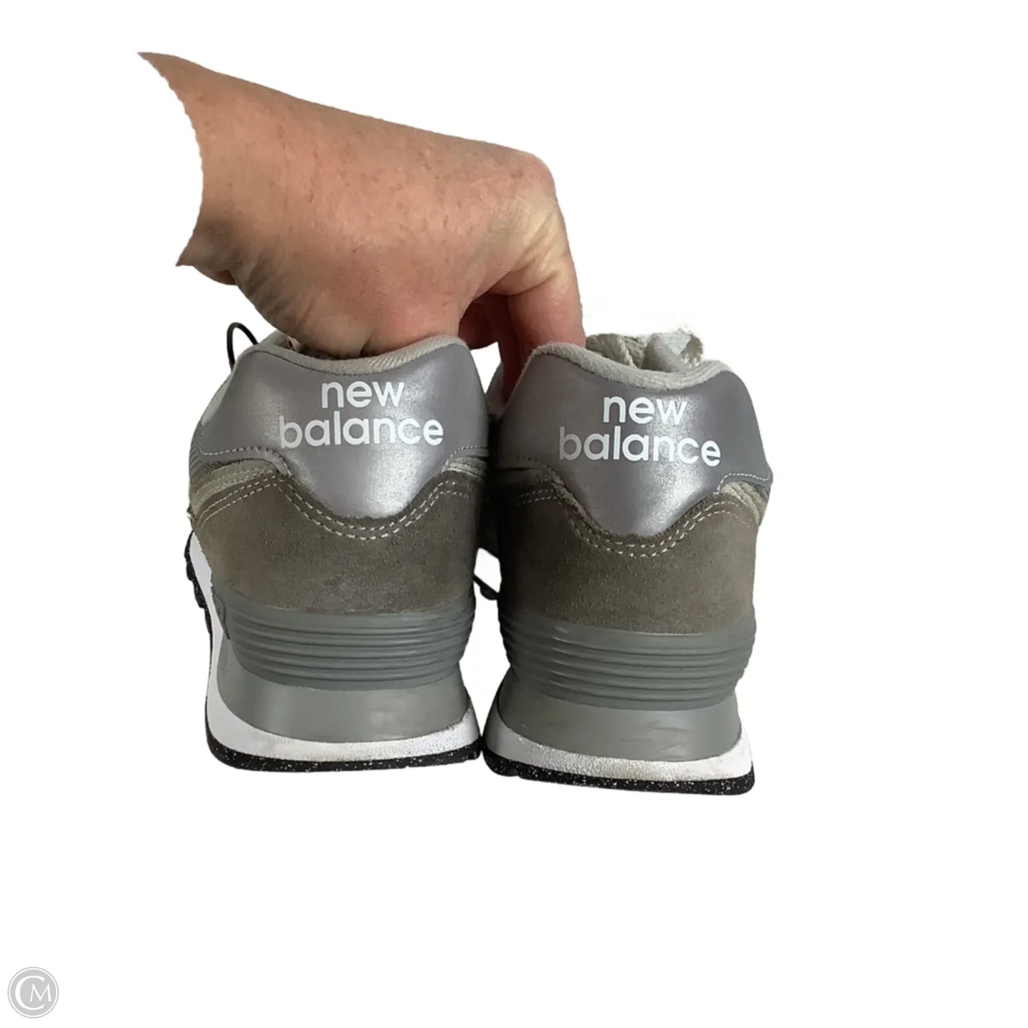 Shoes Sneakers By New Balance In Brownish Grey, Size: 9