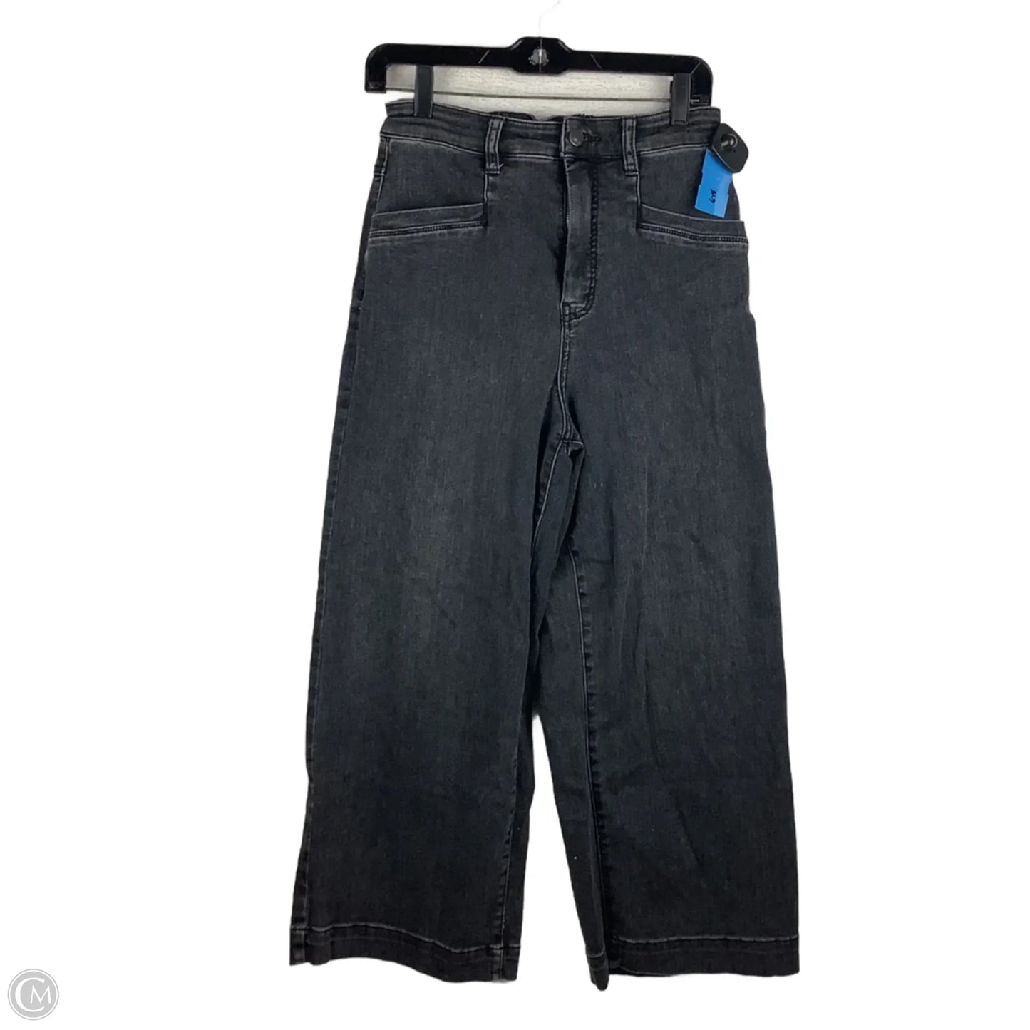 Pants Wide Leg By We The Free In Black Denim, Size: 6