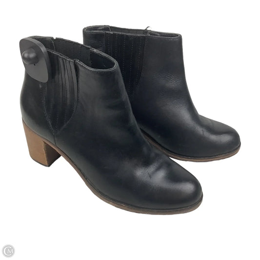 Boots Ankle Heels By Cmc In Black, Size: 8