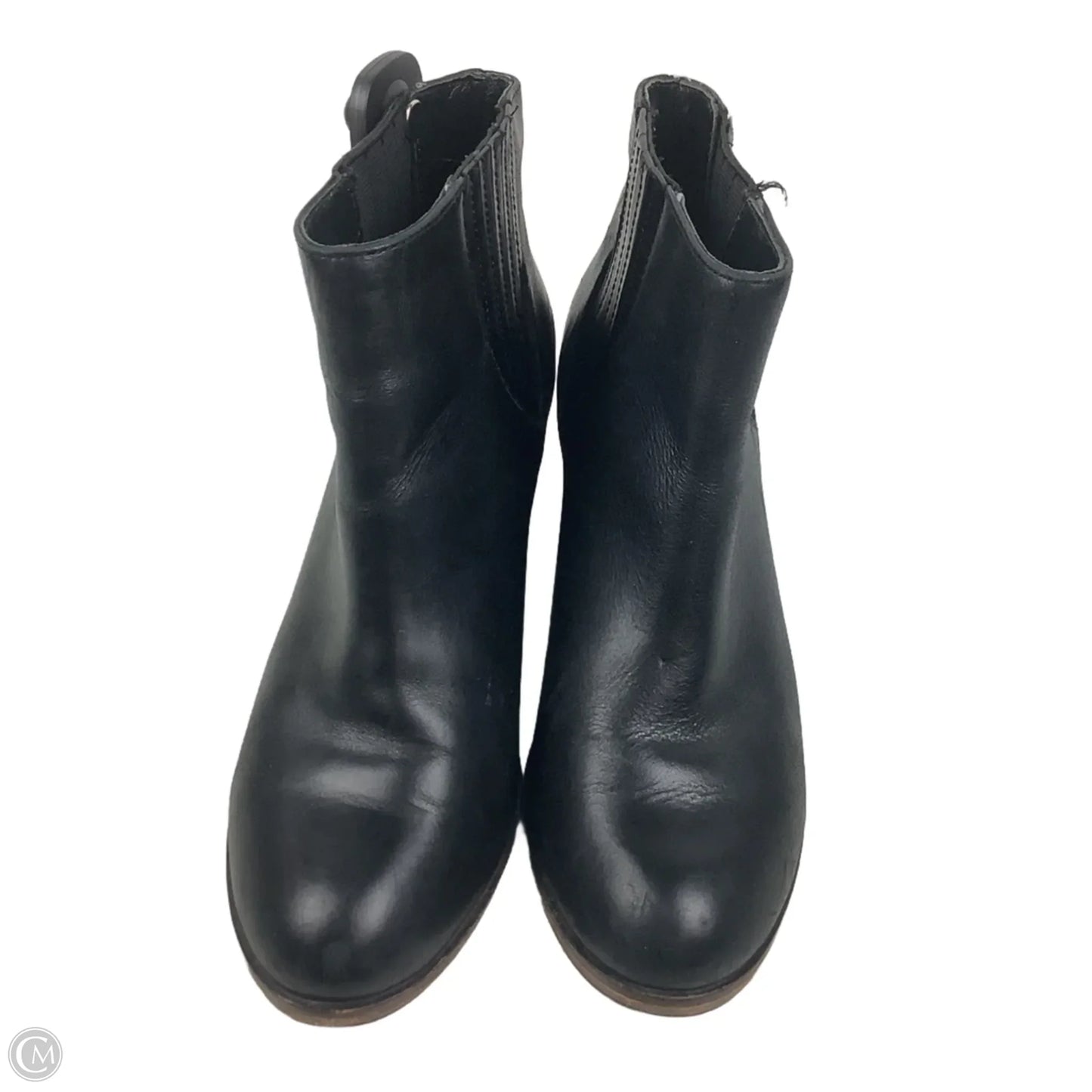 Boots Ankle Heels By Cmc In Black, Size: 8