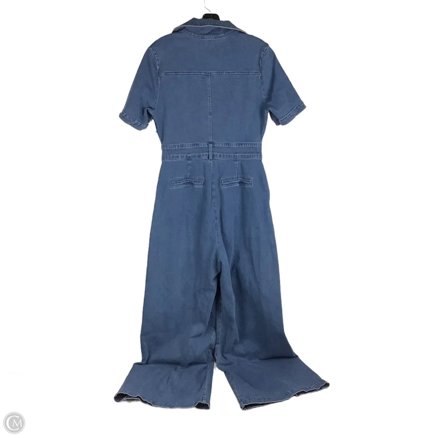 Jumpsuit By Flying Tomato In Blue Denim, Size: L